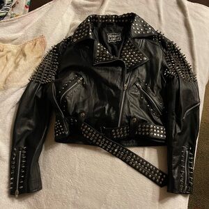 Black Studded Jacket